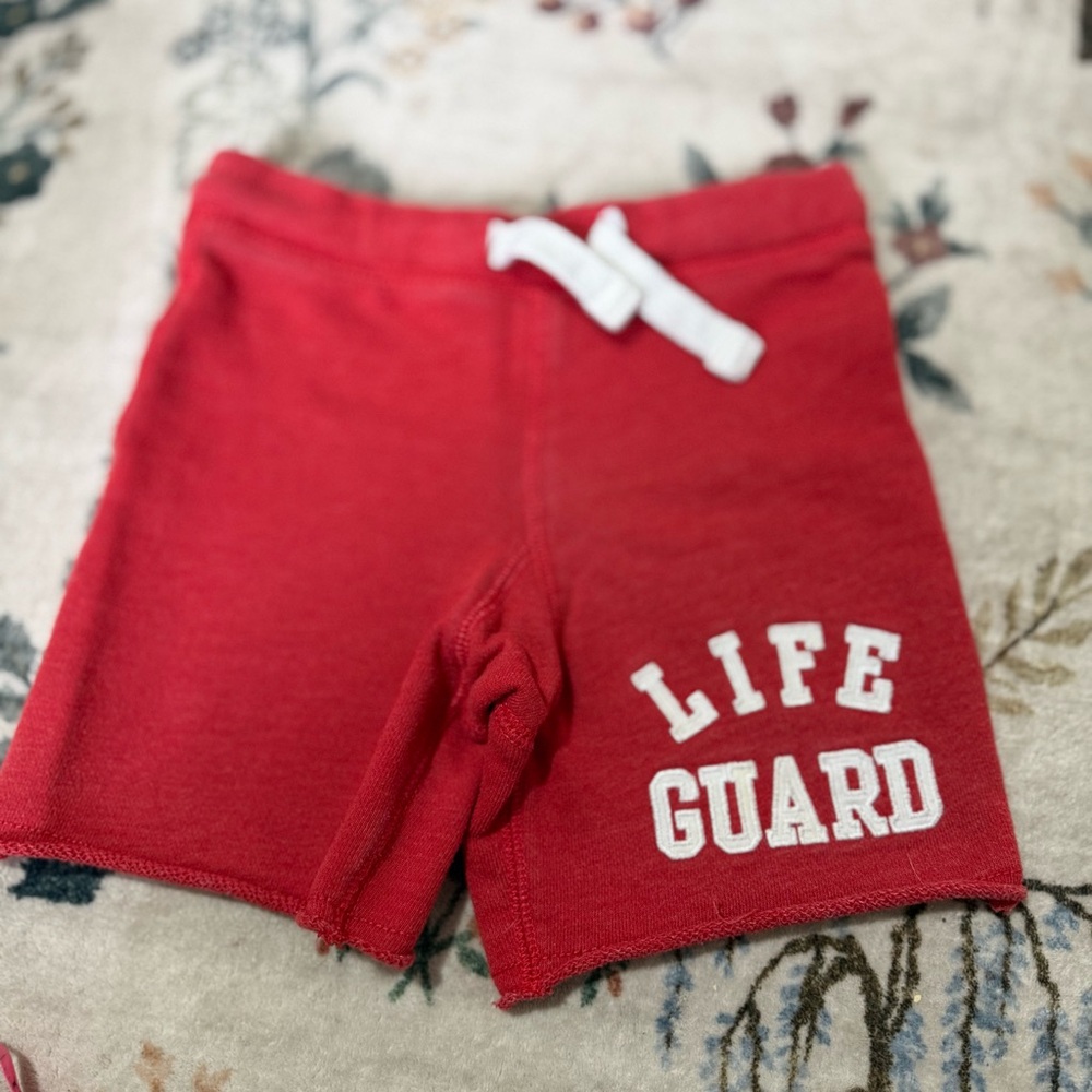 Baby gap Red Lifeguard Shorts 18-24m
